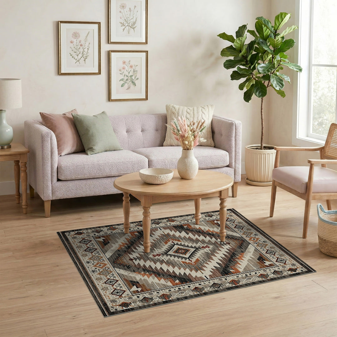 ODIKA Southwestern Geometric Area Rug