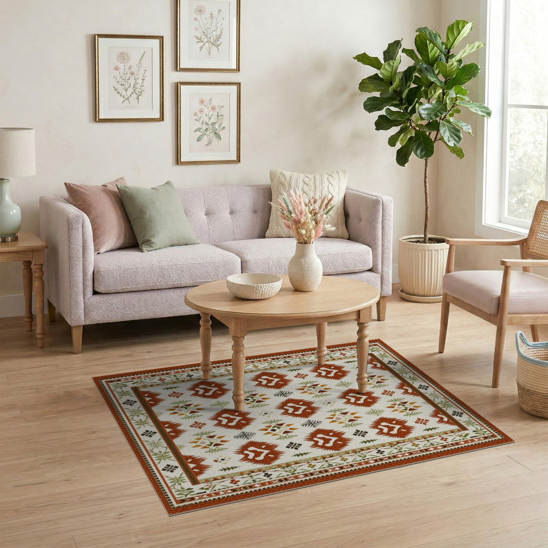 Heritage Tribal Lion Area Rug