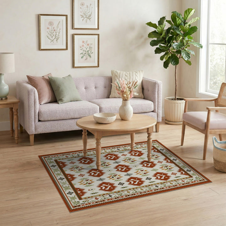 Heritage Tribal Lion Area Rug