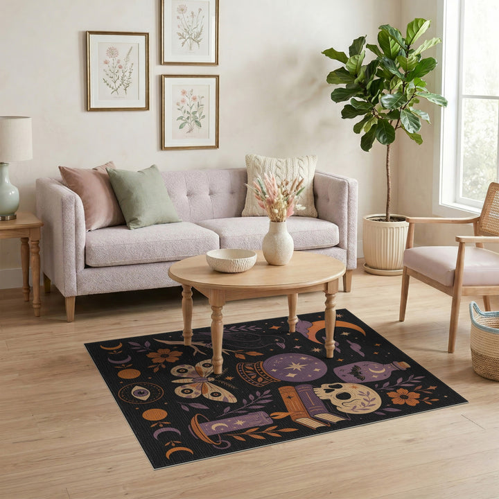Mystic Purple Boho Area Rug