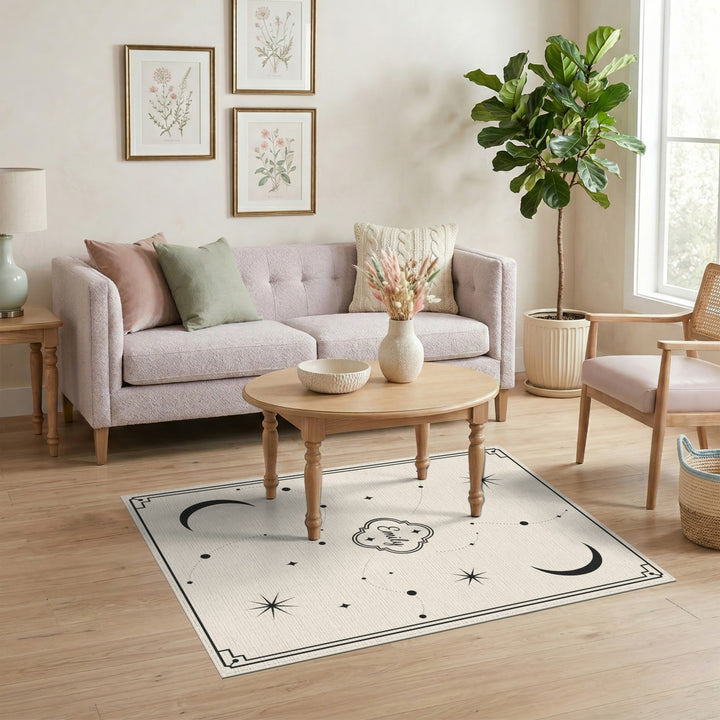 Emily Celestial Boho Area Rug