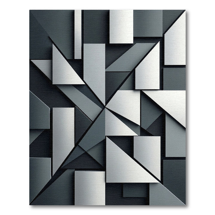 Monochromatic Geometric Abstraction Rug