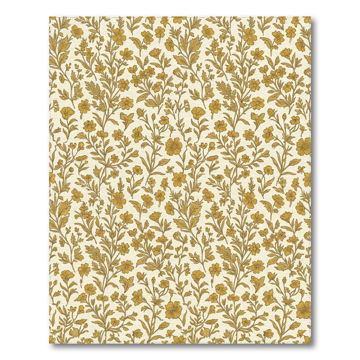 Terracotta Meadow Floral Garden Rug
