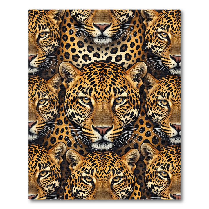 Exotic Leopard Spots Wildlife Rug