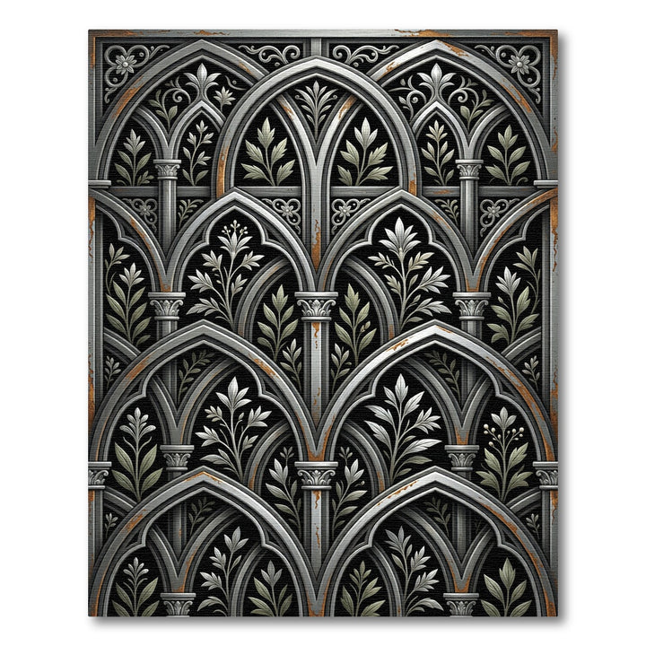 Gothic Laurel Archway Ornament Rug