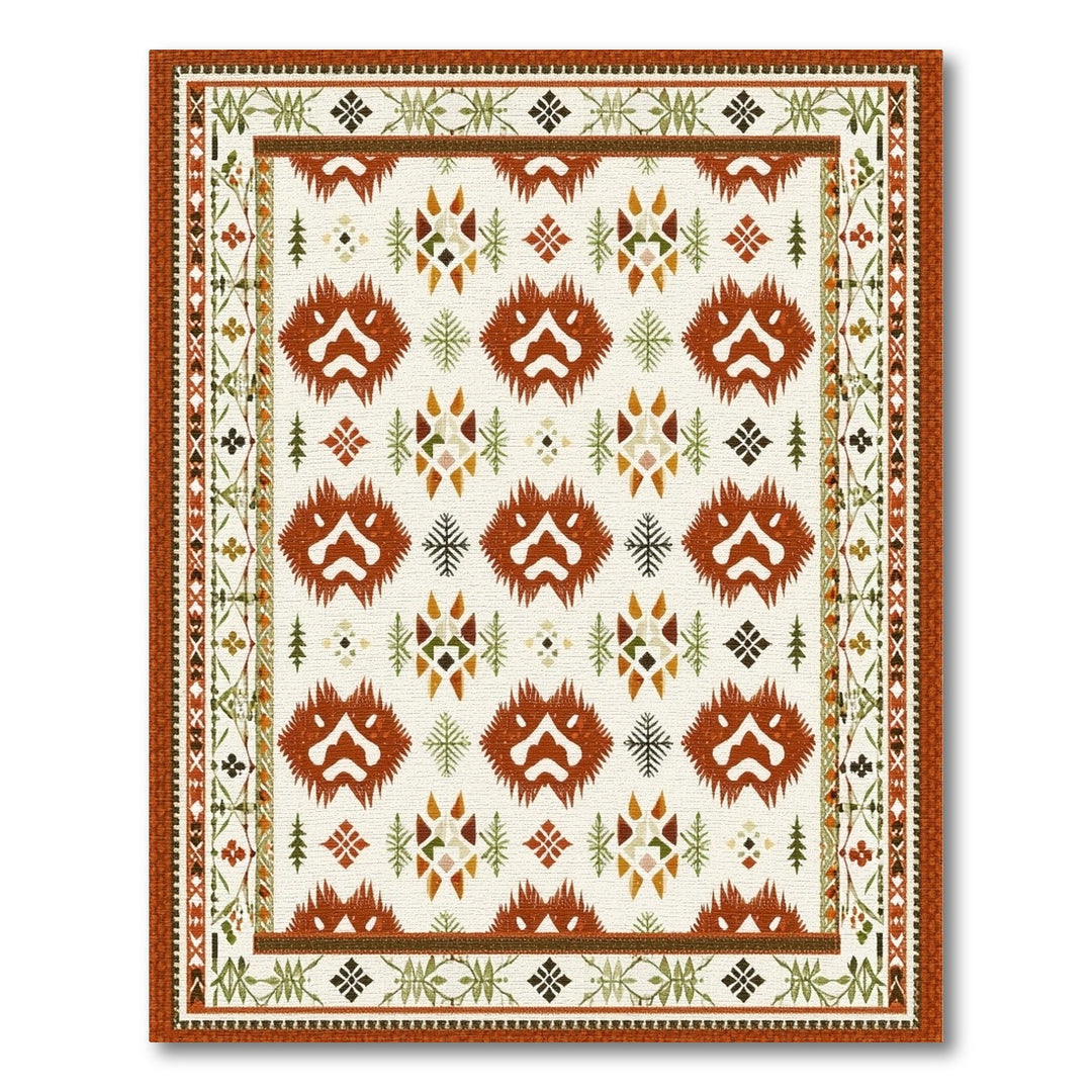 Heritage Tribal Lion Area Rug