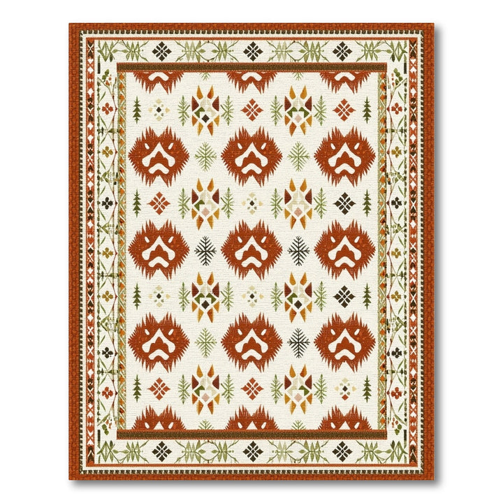 Heritage Tribal Lion Area Rug