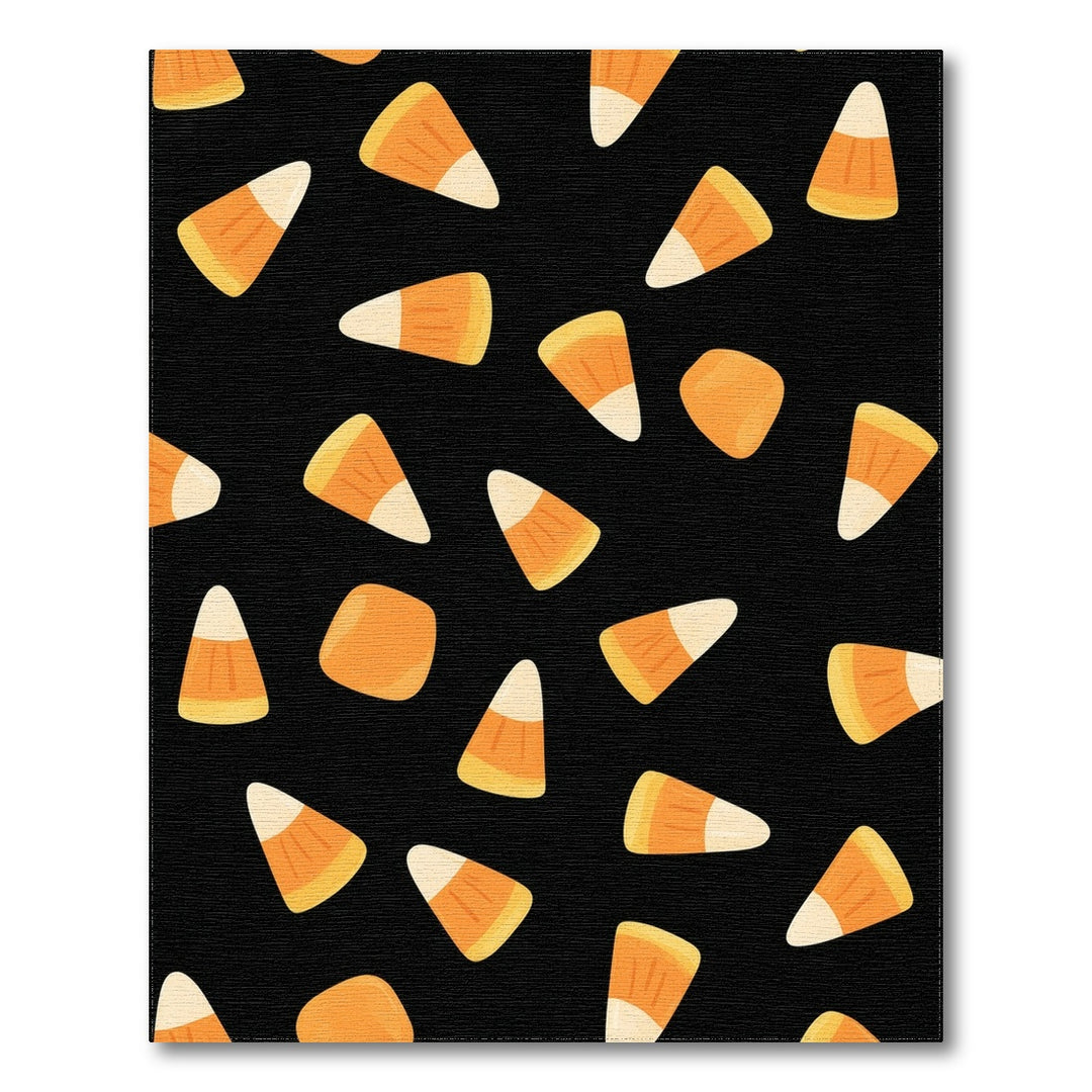Candy Corn Orange Area Rug