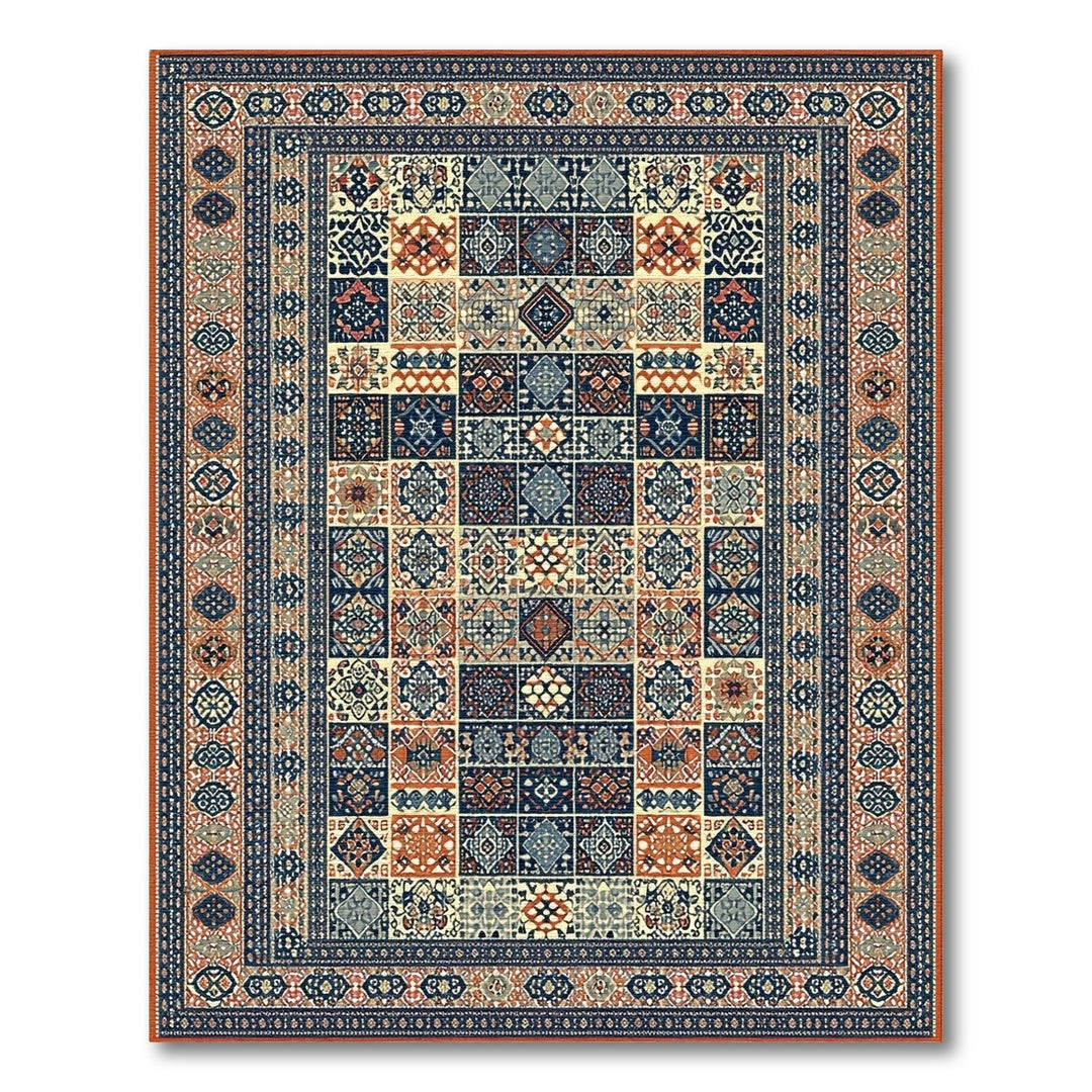 Traditional Persian Multi-Color Area Rug