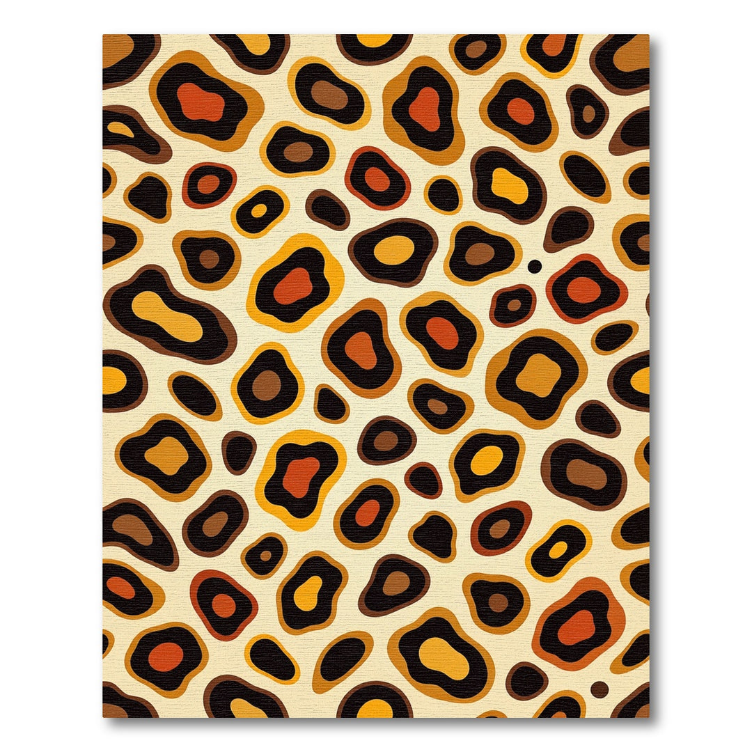 Animal Spots Warm Tone Rug