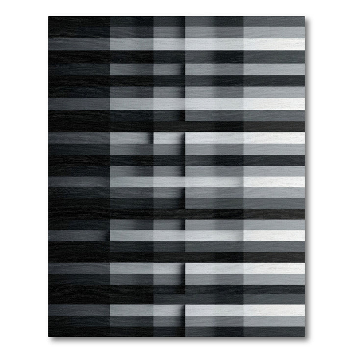 Monochromatic Geometric Stripe Rug