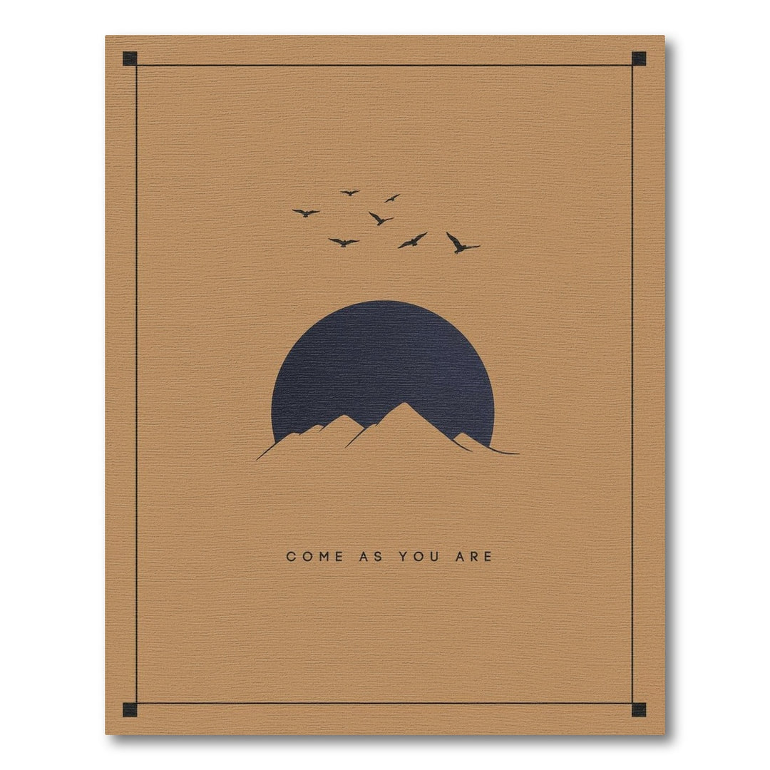 Come As You Are Mountain Sunset Rug