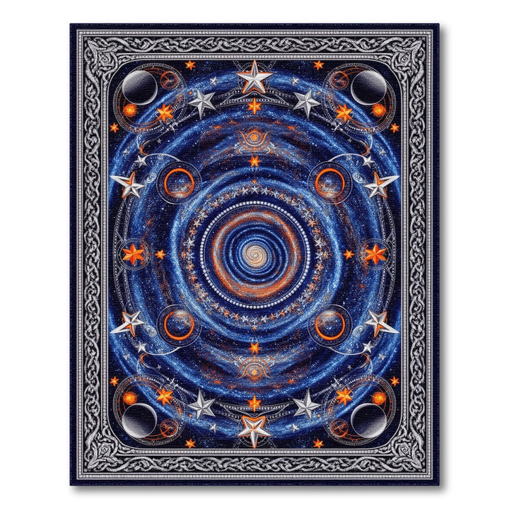 Celestial Galaxy Washable Area Rug