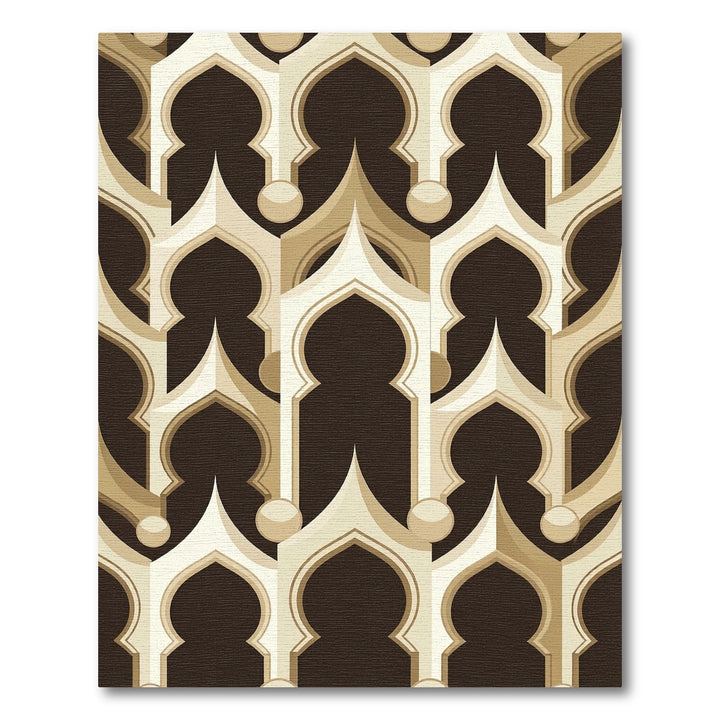 Geometric Arabian Archway Rug