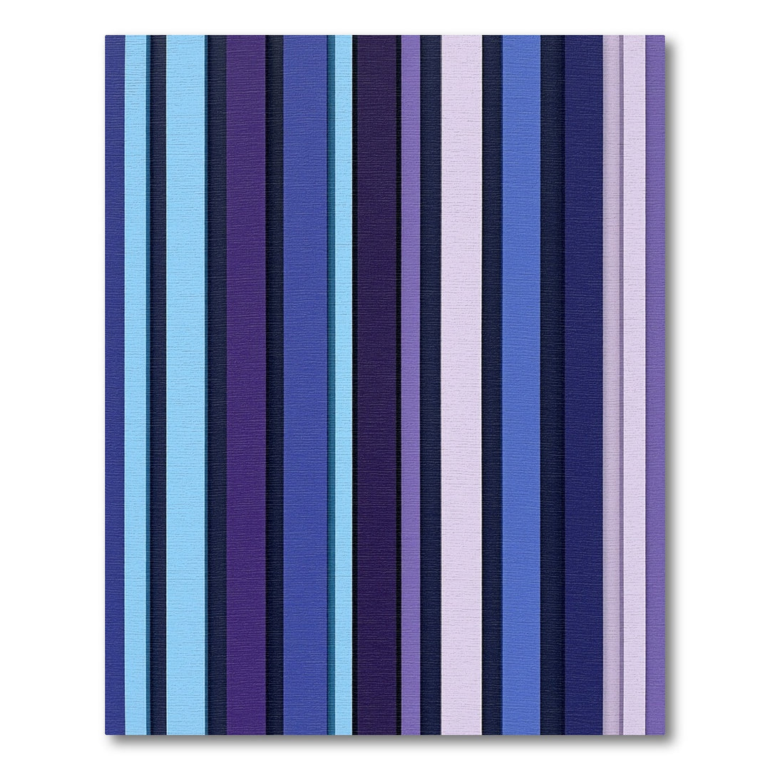 Abstract Vertical Stripes Lavender Rug
