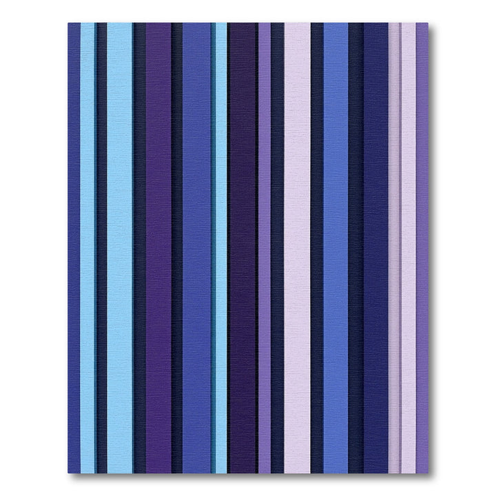 Abstract Vertical Stripes Lavender Rug