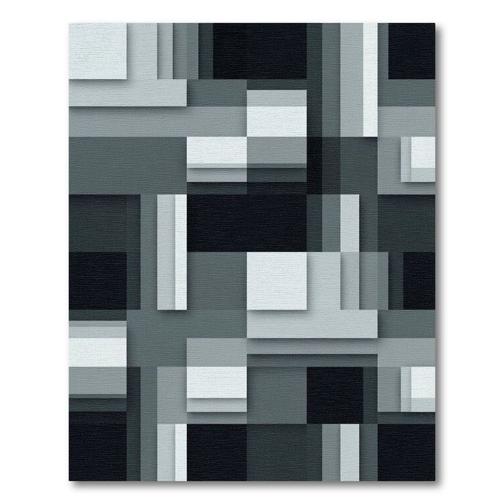 Monochromatic Geometric Layered Rectangles Rug