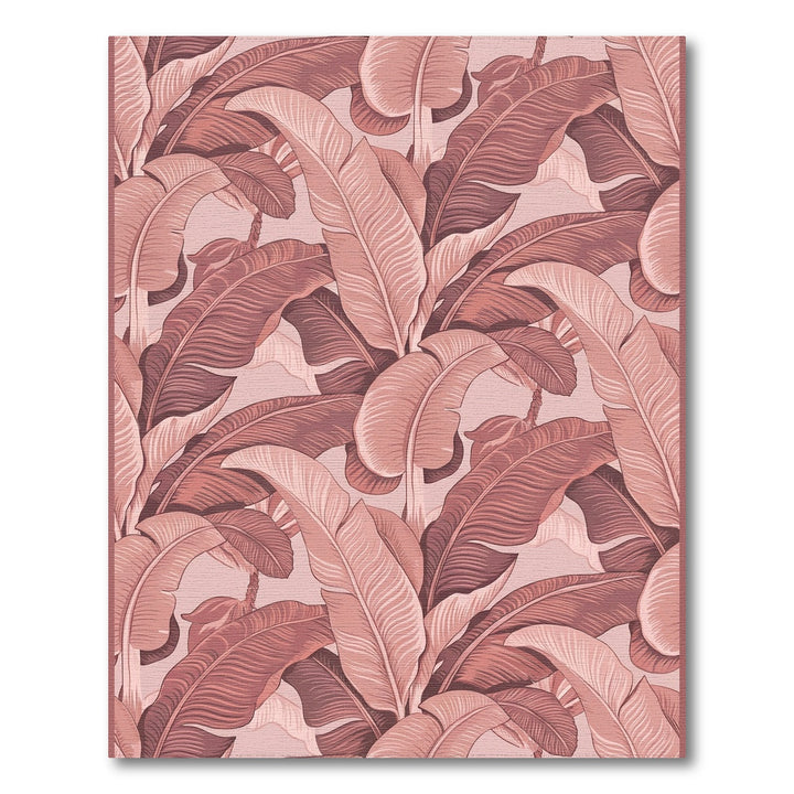 Rose Banana Leaf Lush Canopy Rug