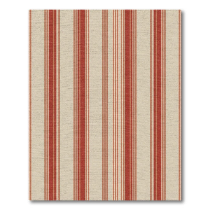 Classic Red Stripe Area Rug