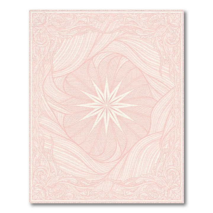 Pink Starburst Floral Vintage Area Rug