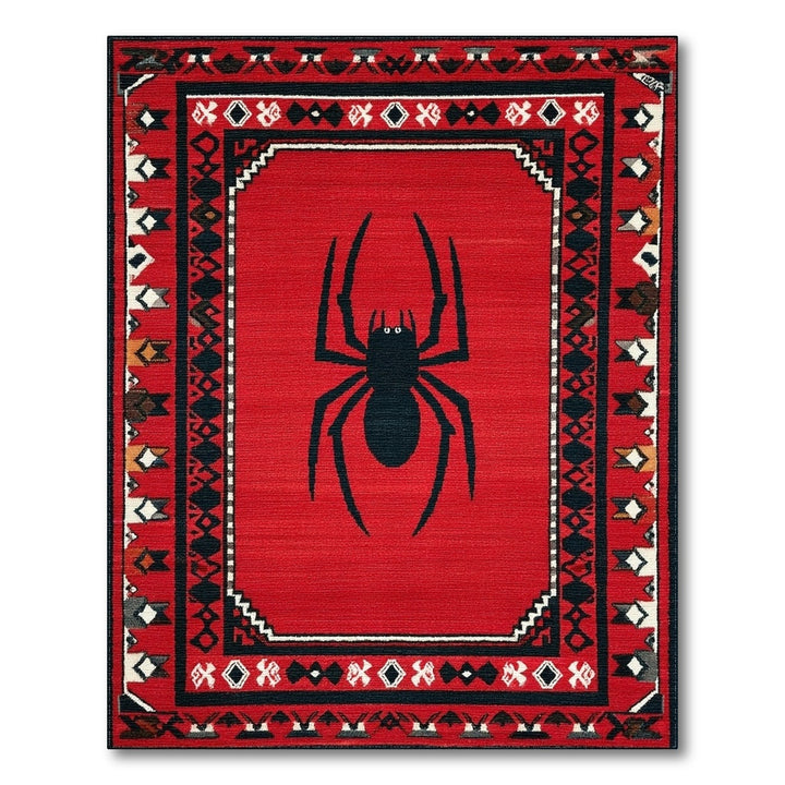 Red Spider Heritage Tribal Area Rug