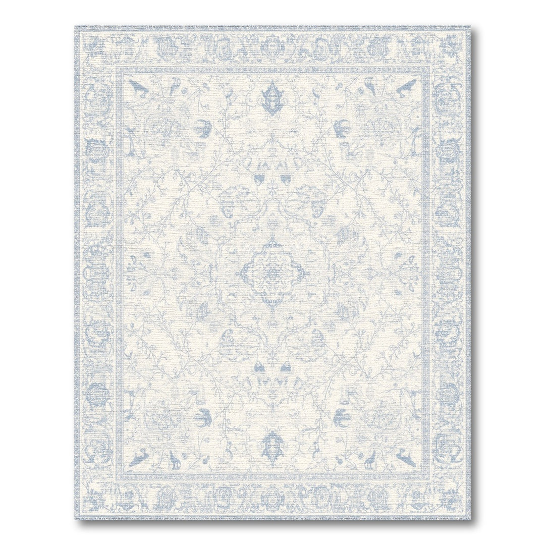 Blue Vintage Persian Area Rug