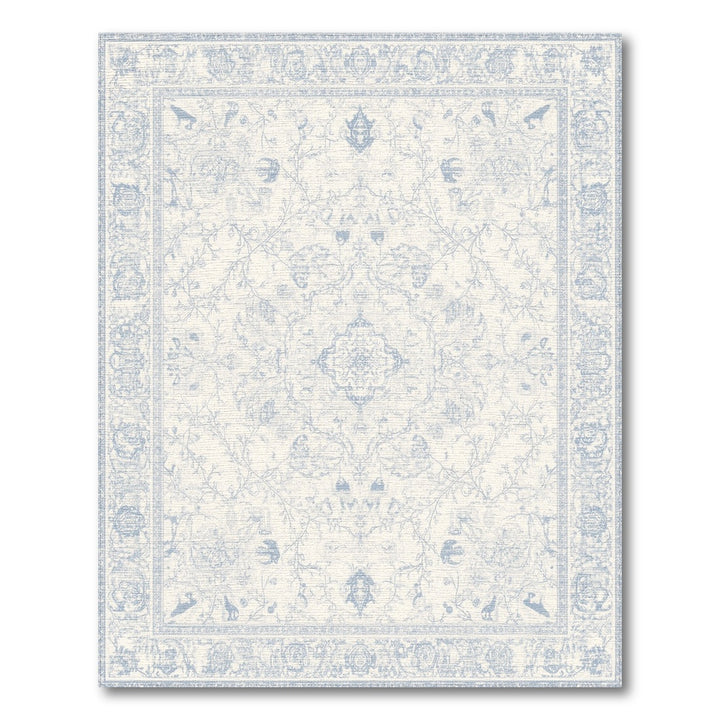 Blue Vintage Persian Area Rug