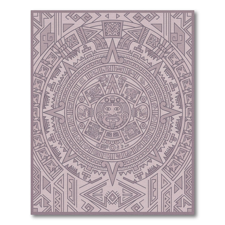 Ancient Sunstone Geometric Mandala Rug