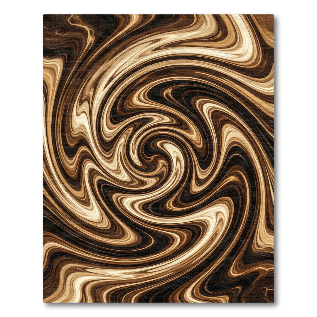 Earthy Swirl Marble Swirl Rug