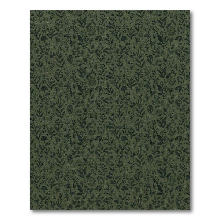 Deep Forest Botanical Blossom Rug
