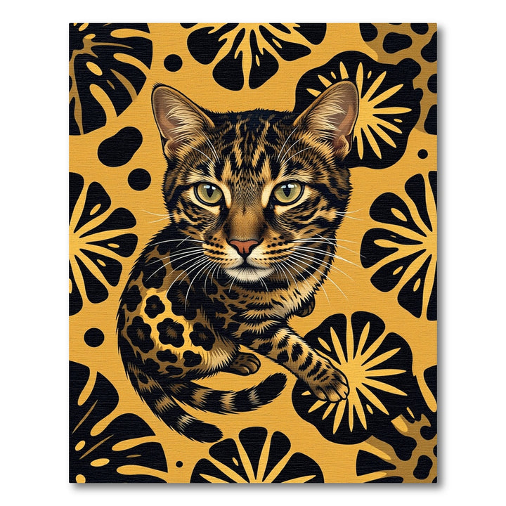 Exotic Leopard Jungle Animal Rug