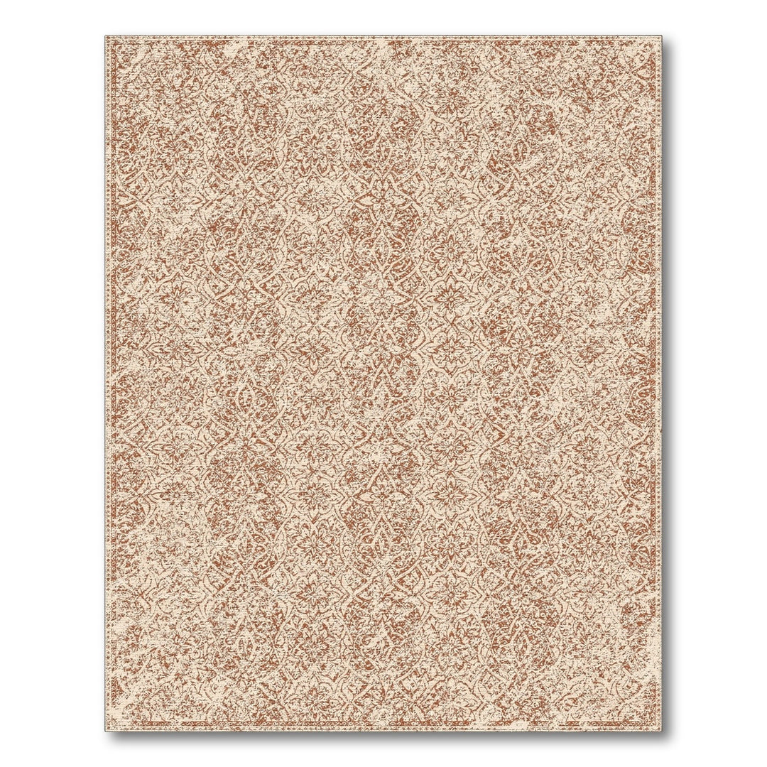 Distressed Vintage Distressed Vintage Beige Area Rug