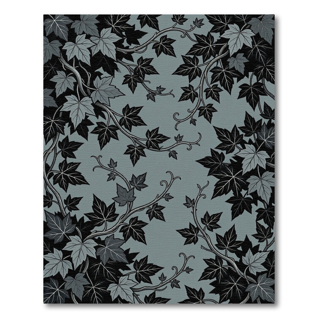 Classic Ivy Vine Gray Rug