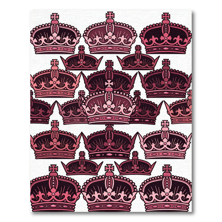 Regal Crimson Crown Medley Rug
