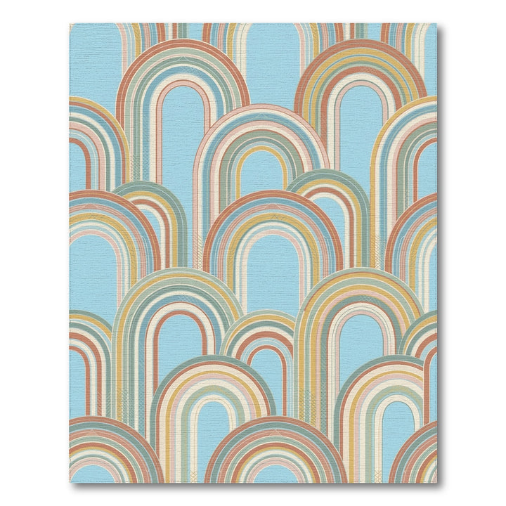 Pastel Rainbow Arch Collection Rug