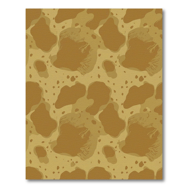 Earthy Speckled Blob Contemporary Rug