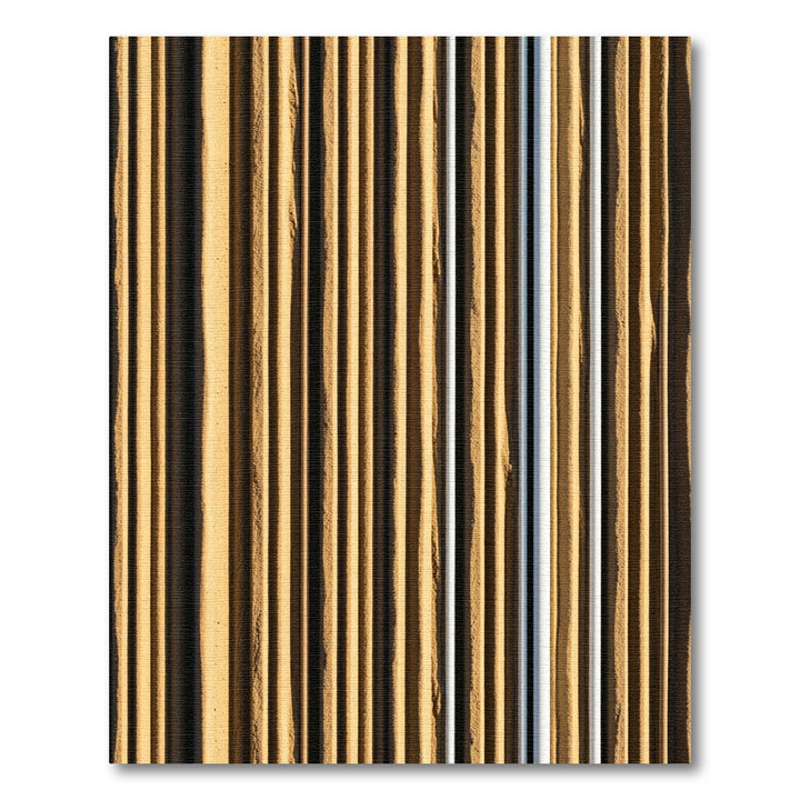 Sandy Beige Vertical Stripe Rug