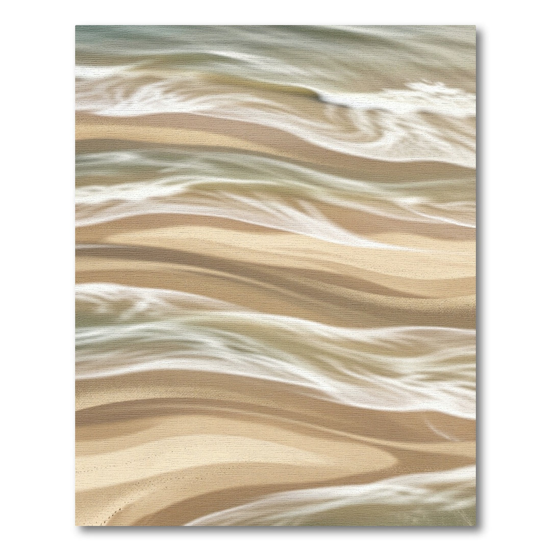Sandy Beach Swirls Oriental Rug