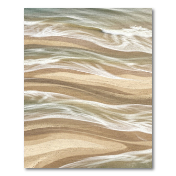 Sandy Beach Swirls Oriental Rug