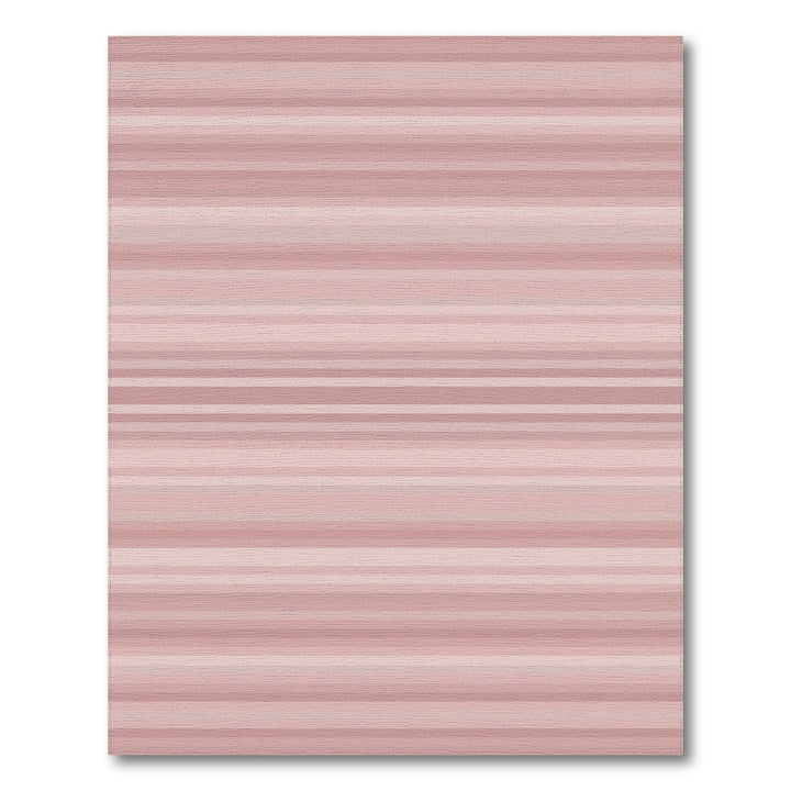 Rose Gold Subtle Stripe Rug