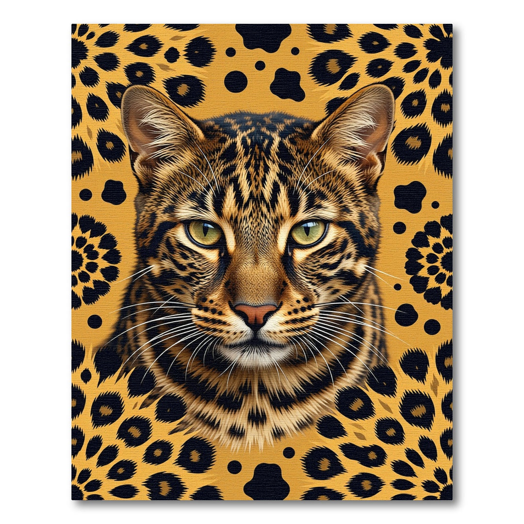 Fierce Feline Leopard Spot Rug