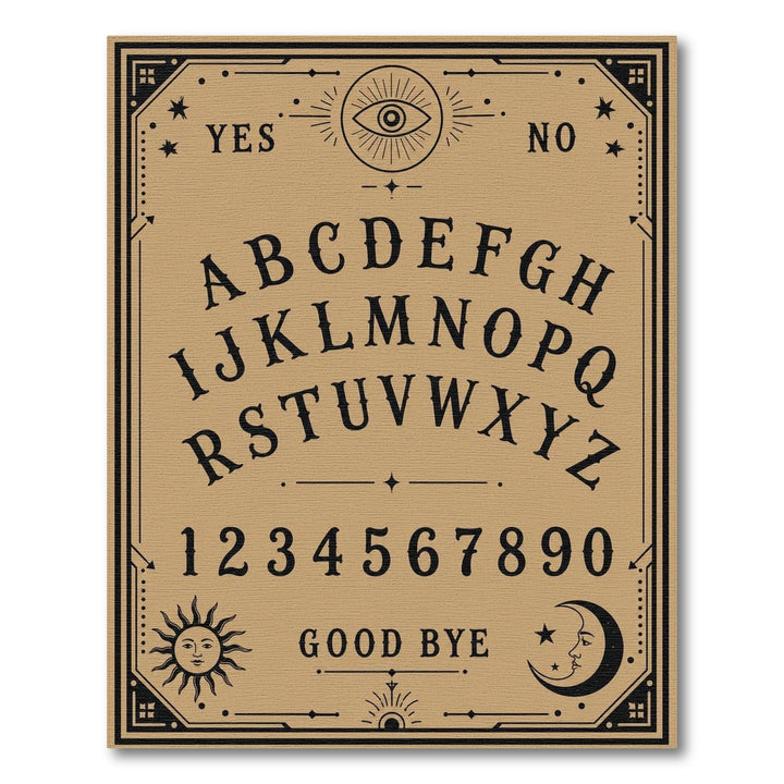 Vintage Ouija Board Area Rug