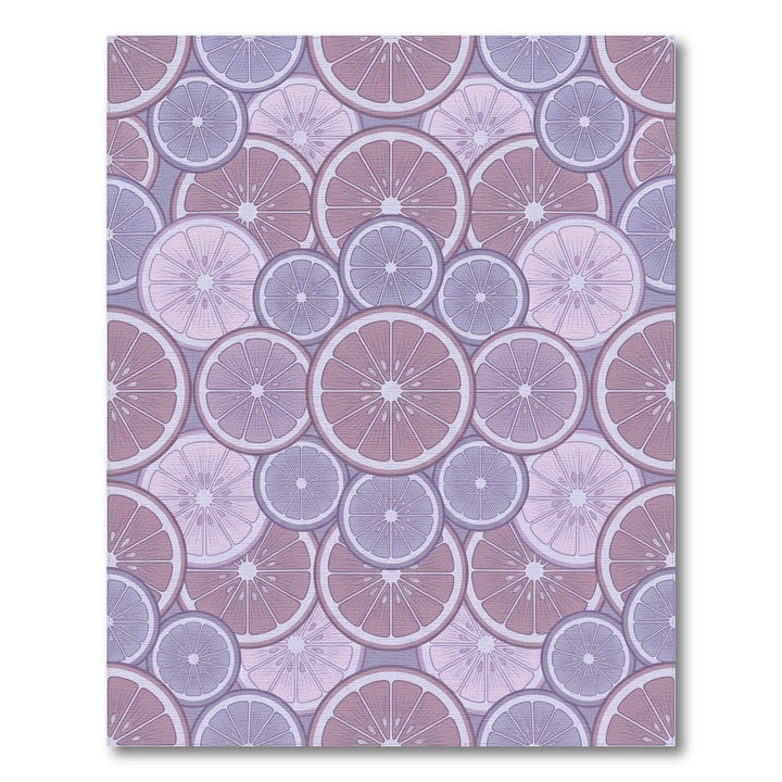 Pastel Citrus Slice Medley Rug