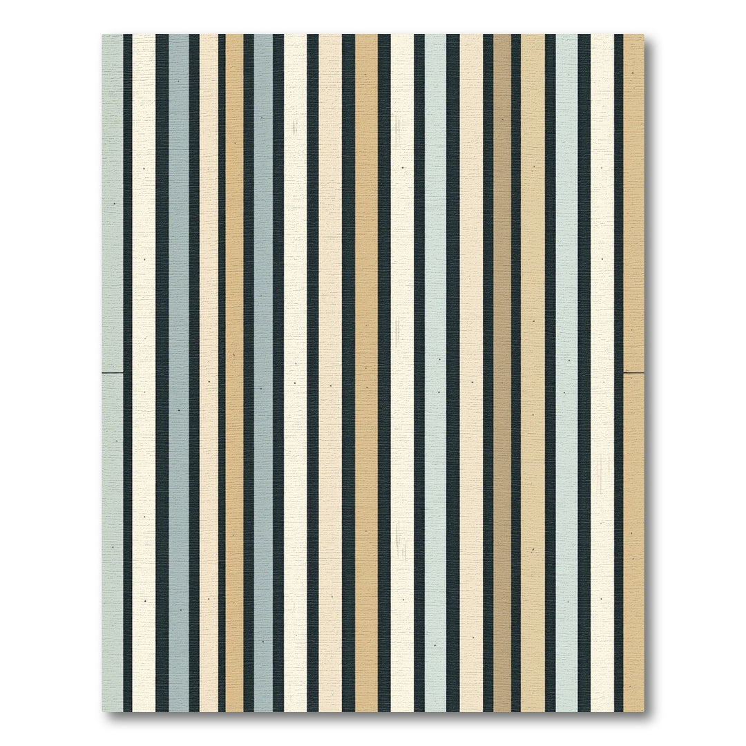 Nautical Stripe Coastal Color Rug