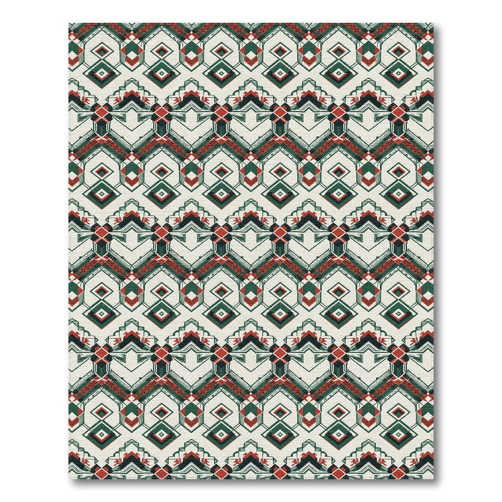 Multi-color and Patterns Multi-Color Geometric Diamond Area Rug
