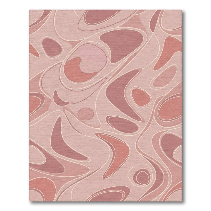 Blush Pink Organic Flow Rug