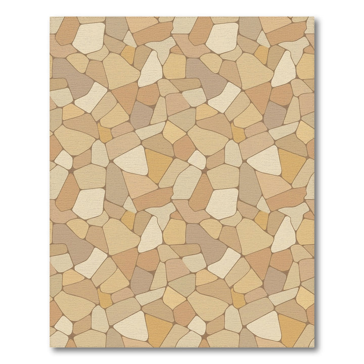 Earth Tones Mosaic Fragment Rug