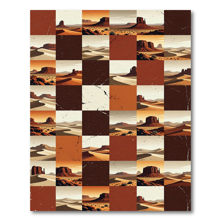 Desert Monolith Sand Dune Tapestry Rug