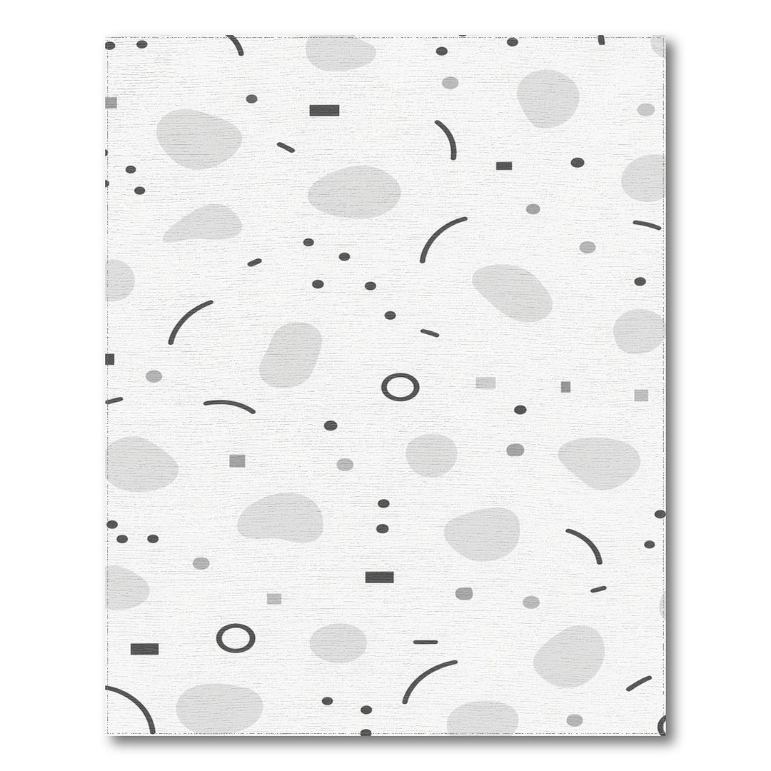 Abstract Area Grey Abstract Area Rug