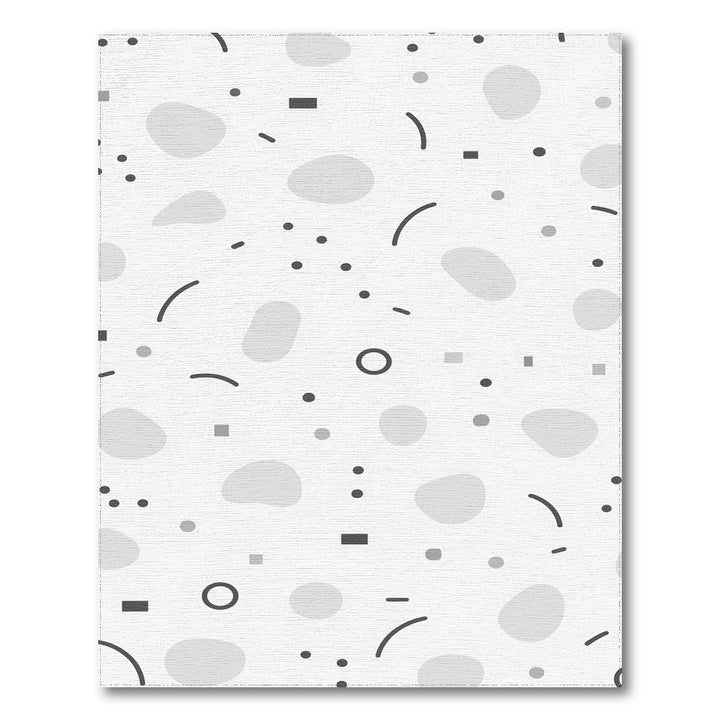 Abstract Area Grey Abstract Area Rug